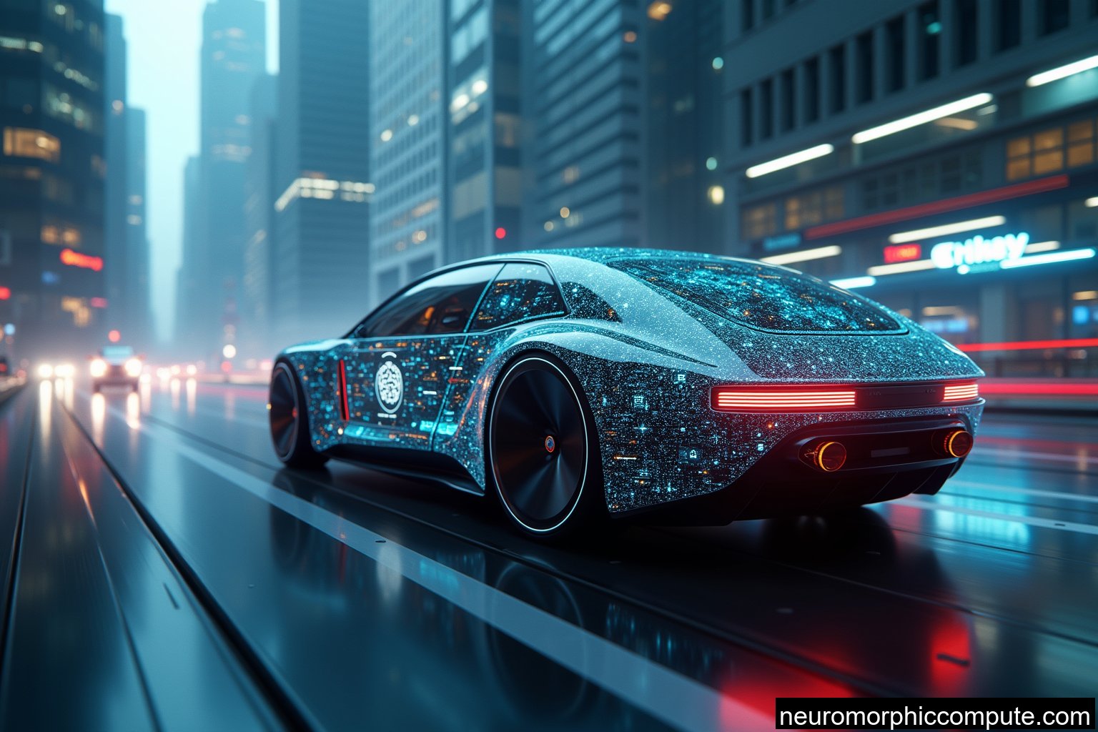 Unleashing Neuromorphic Compute Power for Safer Autonomous Vehicles